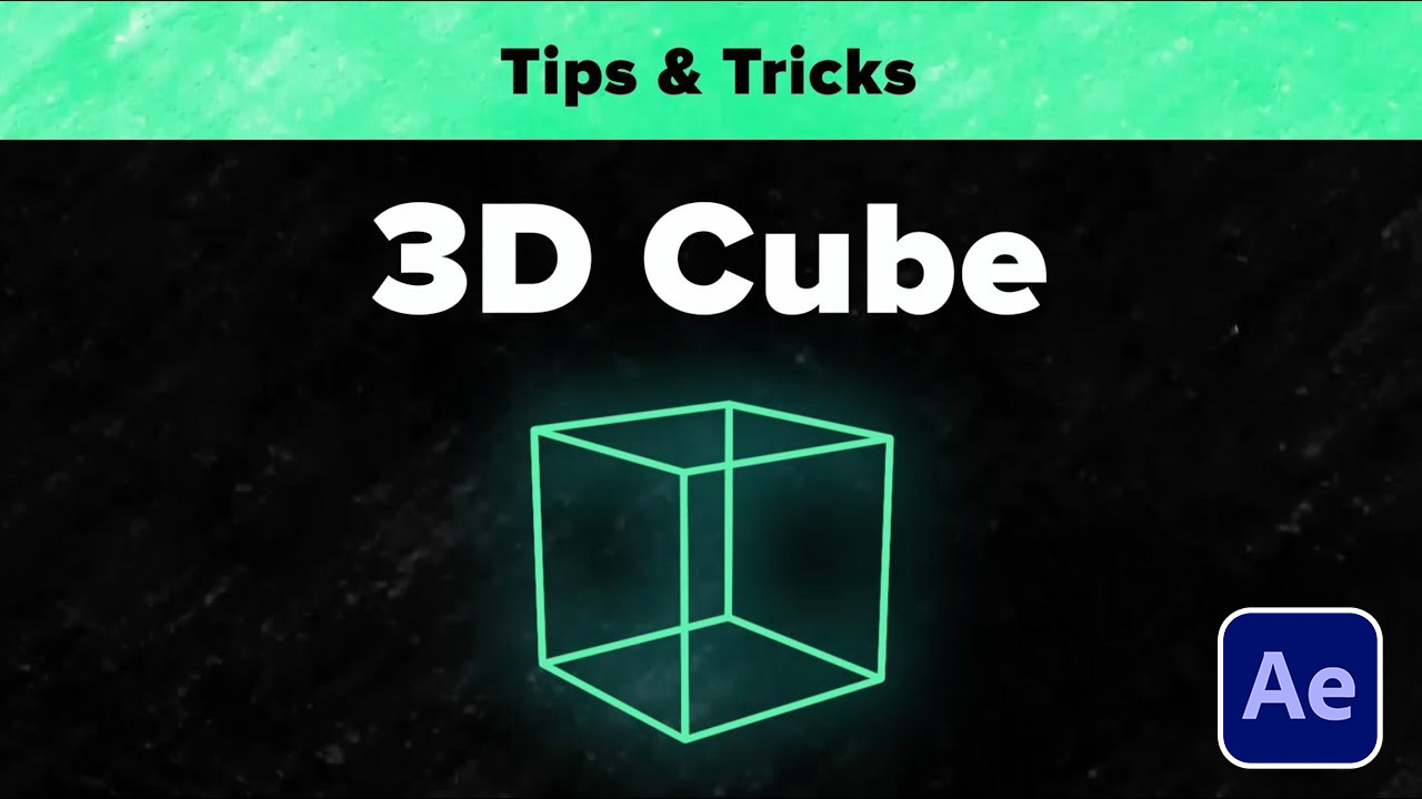 3D Cube in After Effects