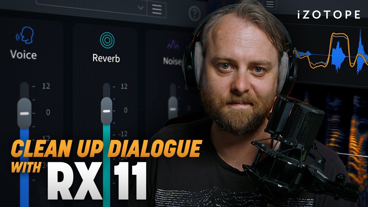 How to remove background noise from dialogue with RX 11