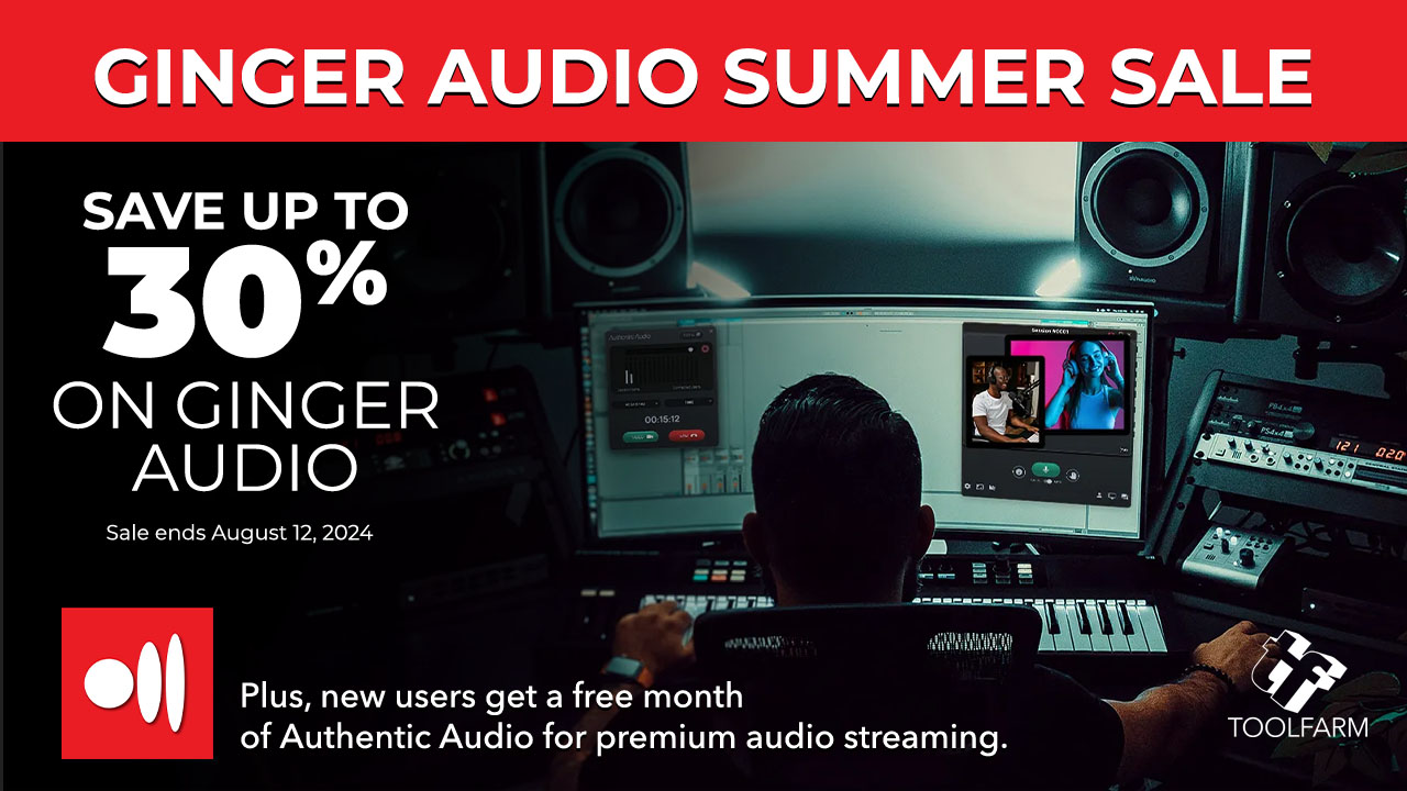 Ginger Audio Summer Sale with Free Gift for New Users!