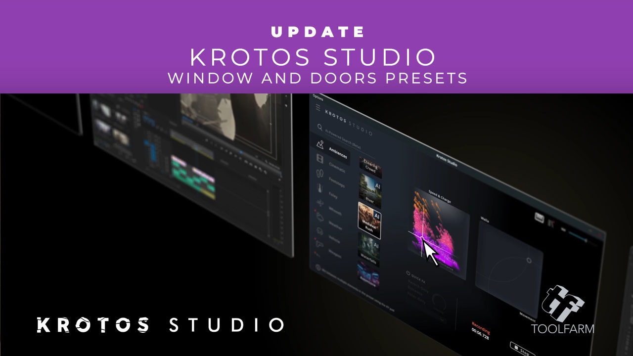 krotos studio widows and doors presets update