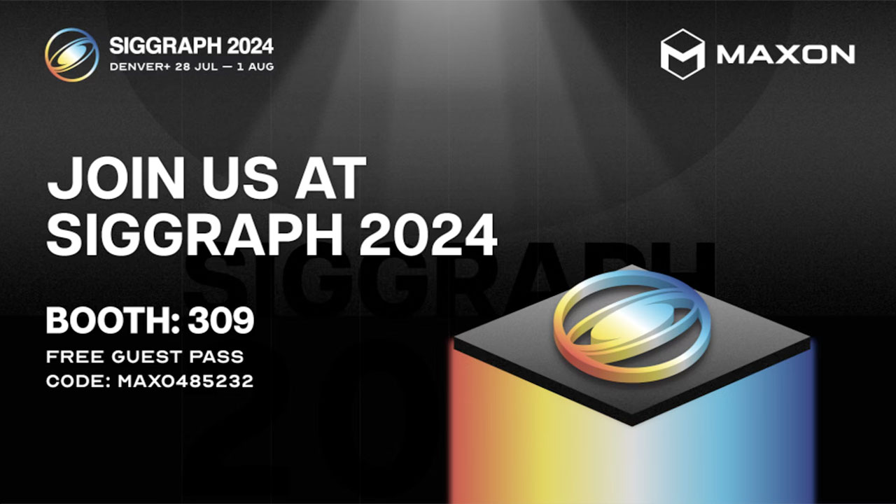 Maxon's SIGGRAPH 2024 Presenter Schedule