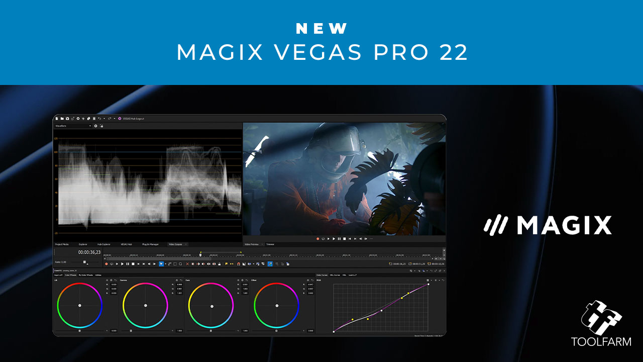 New: Magix Releases Vegas Pro & Vegas Pro Suite 22