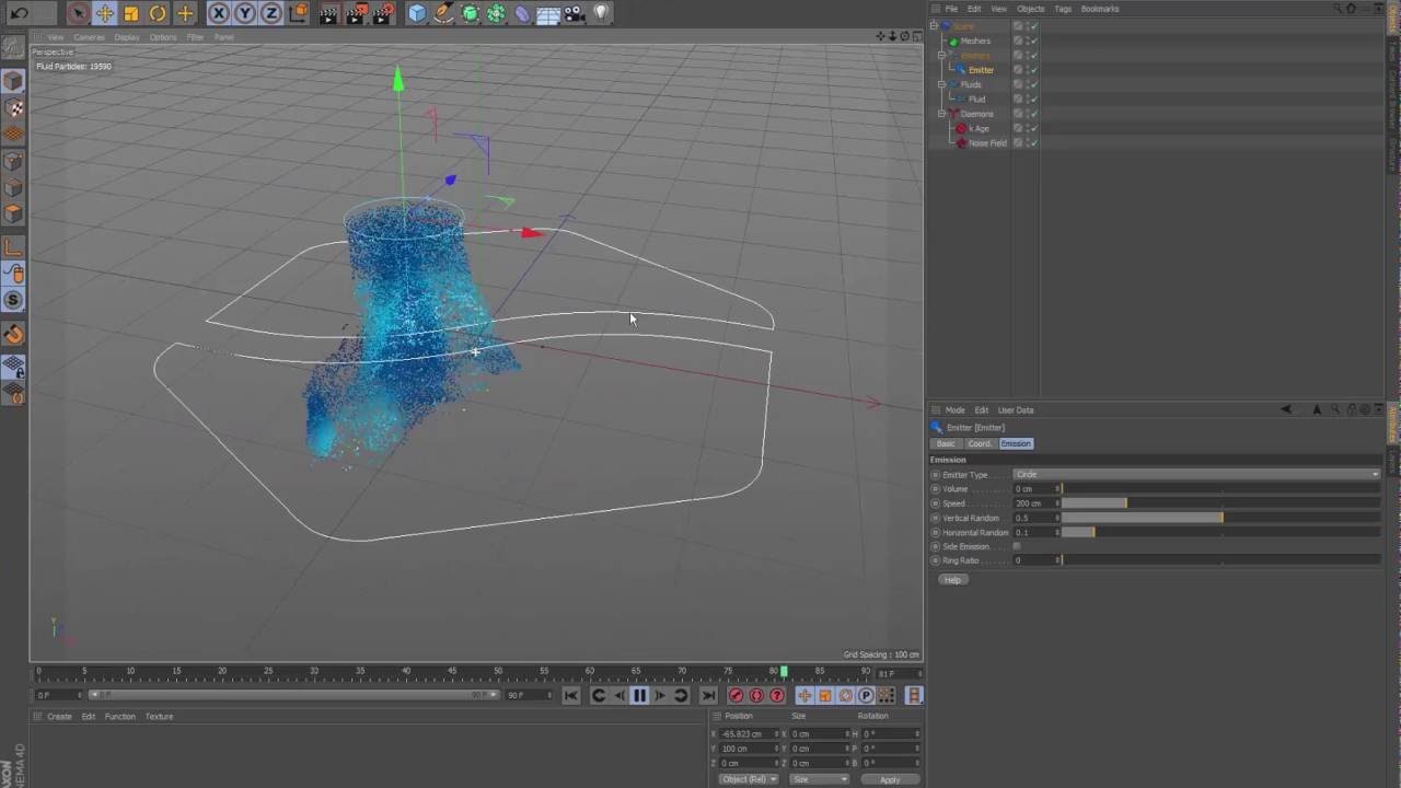 how realflow | c4d works