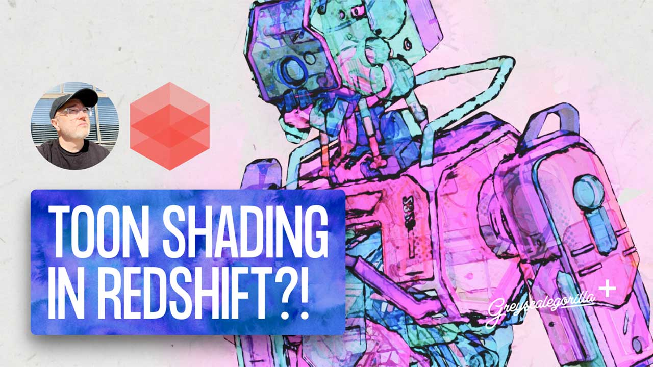 toon shading redshift